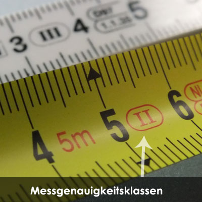 Messgenauigkeitsklassen