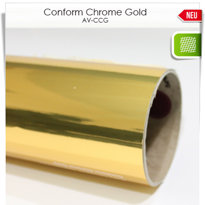 Gold Chromfolie zur KFZ Vollverklebung