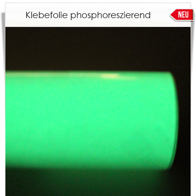 Phosphoreszierende Klebefolie