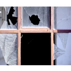 Splitterschutzfolie f�r Fenster und Spiegel