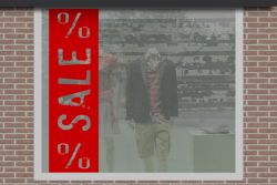 SALE Schaufensterbeschriftung