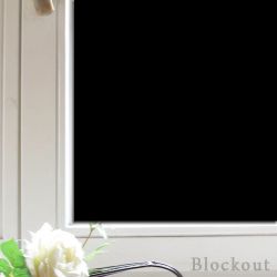 Fenster verdunkeln mit Block out Folie