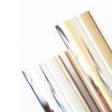 Spiegelfolie beidseitig metallische Effektfolie, einen Hauch von