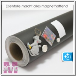 Eisen Folie einfach alles magnetisch machen! breite 100cm ab 1 M
