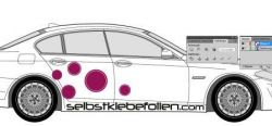 Autovorlagen f�r Beschriftung
