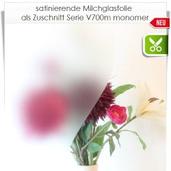 Milchglasfolie V700 Zuschnitt