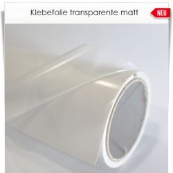 XXL transparente Klebefolie 200cm breite matt