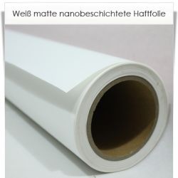 selbsthaftende Folie weiss