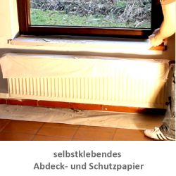 selbstklebendes Abdeckpapier