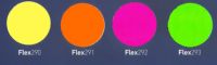 Flexfolie fluoreszierend fuer Baumwolle