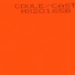 Gegossene Klebefolie Orange