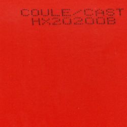 Gegossene Klebefolie Signalrot