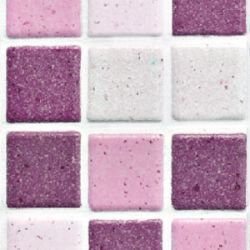 wei� rose Mosaik Fliesenfolie