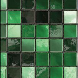 gr�ne Perlmutt Mosaik Fliesenfolie