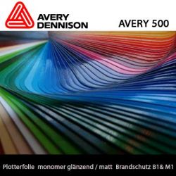 monomere Plotterfolie Avery 500 Din A4