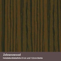 Zebranowood Klebefolie