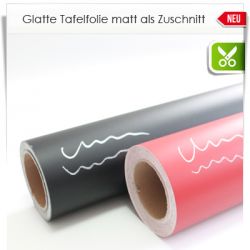 Zuschnitt glatte Tafelfolie