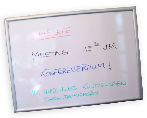 Whiteboard Wei�wandtafel