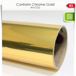 Gold Chrom Vollverklebefolie