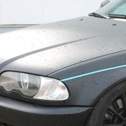 polymere Carbon Carwrapping Folie