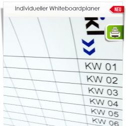 Individueller Whiteboard Planer