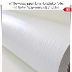 Whitewood premium Holzdekorfolie