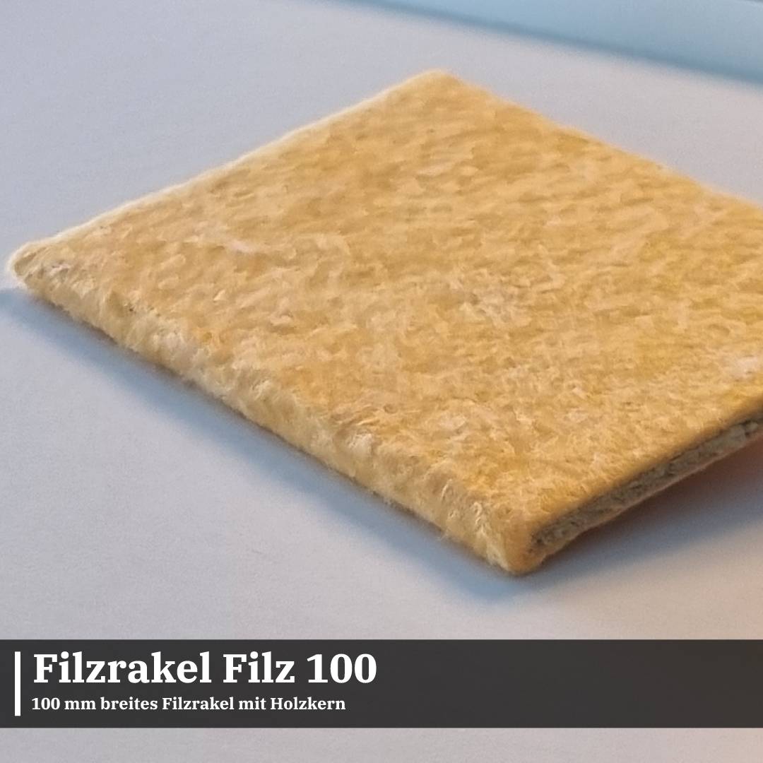Filzrakel 100 mm