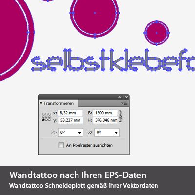 Wandtattoo selber machen Starter-Set - Wandtattoos - Wandtattoo selber  machen