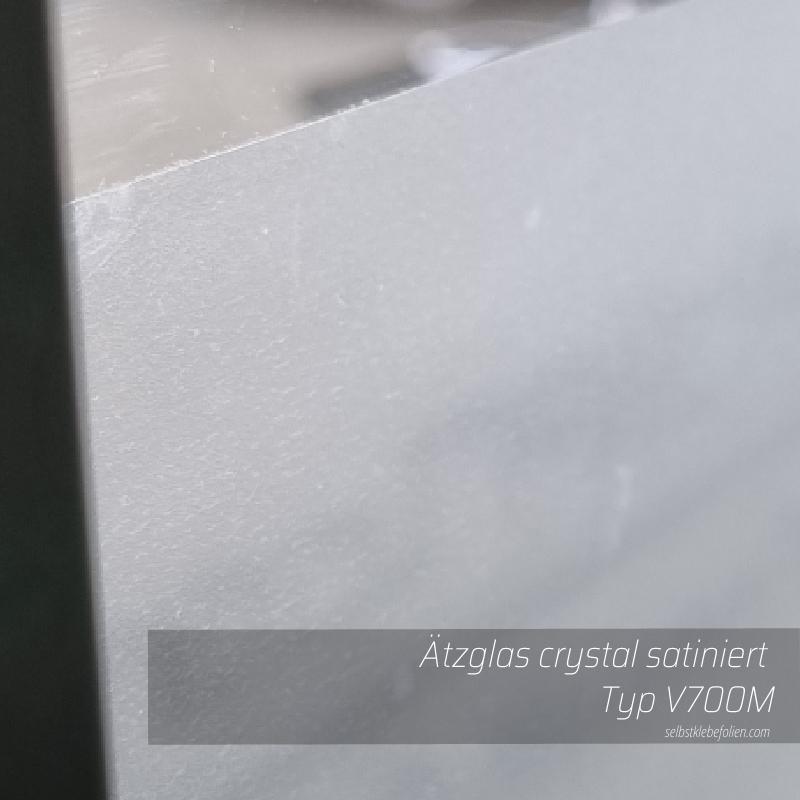 Milchglasfolie Ätzglas - crystal satiniert- Typ V700M