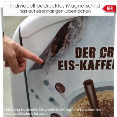 Magnetschilder individuell gedrucklt und gefertigt