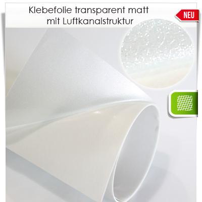transparent Klebefolie ab 1 Laufmeter 120cm Breite matt transparent Klebefolie ab 1 Laufmeter 120cm Breite matt