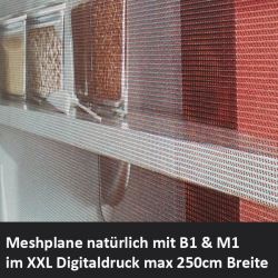 Digitaldruck auf Meshplane