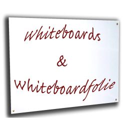 hochwertige Whiteboard Folie weiß