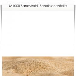 Sandstrahlfolie für Glas und Stein