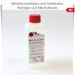 Reiniger für Whiteboardfolien