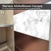 Marmor Klebefliesen Carrara