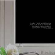 lichtundurchlässige Blockout Folie