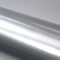 selbstklebende Folie gebürstet Aluminium