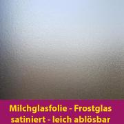 Milchglasfolie leicht ablösbar