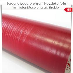 Burgundwood premium Holzdekorfolie