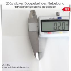 Dickes Doppelseitiges Klebeband beidseitig abgedeckt