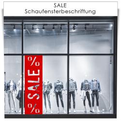 SALE Schaufensterbeschriftung