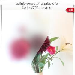 Satinierende Milchglasfolie V750M