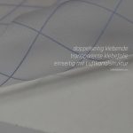 doppelseitig klebende transparente klebefolie einseitig mit Luftkanalstruktur.jpg