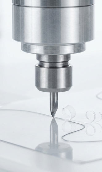 Zuschnitt transparente Klebefolie